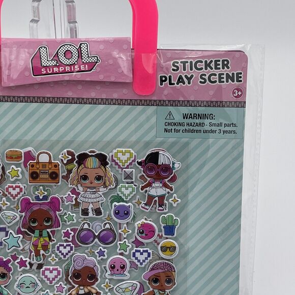 LOL Surprise! - Set of 140 Puffy Sticker Play Scene Set - Picture 2 of 3